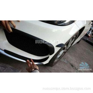 Carbon Fiber Front Splitters / Lips For Mercedes-Benz C-Cla